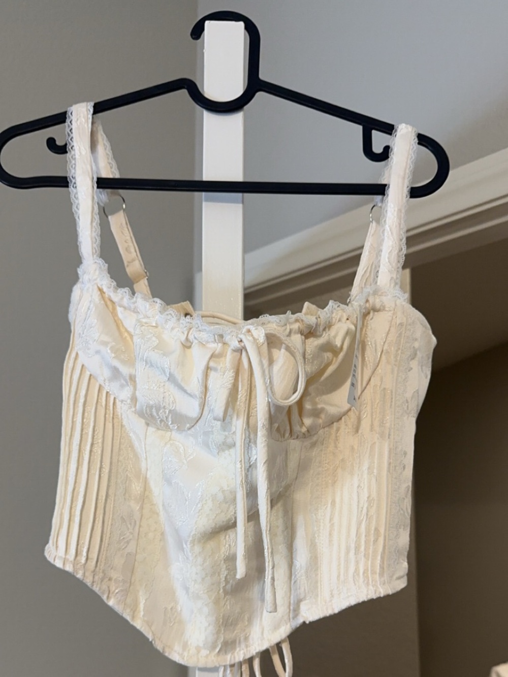 Windsor white corset top